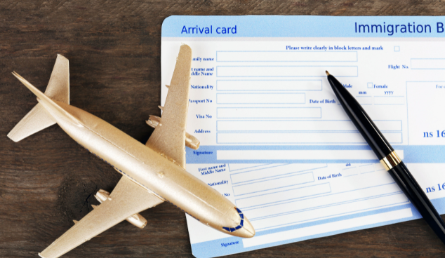 e-arrival cards